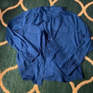 Blue New York & Company Blouse